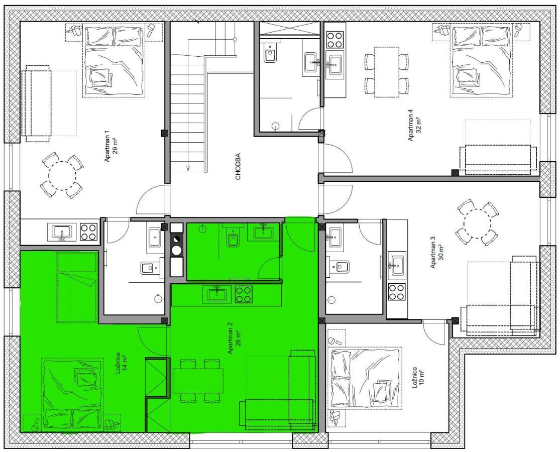 Apartmany Hacienda Bozi Dar Luaran gambar
